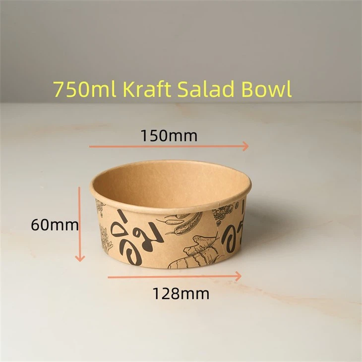 Print Salad Bowl with Lid