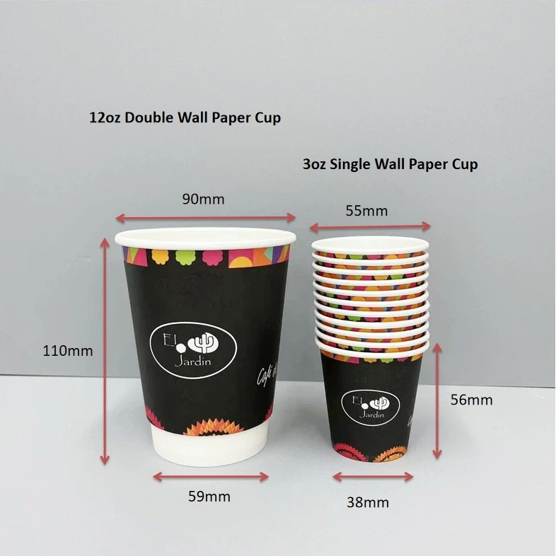 12oz Customized Double Wall Paper Cup