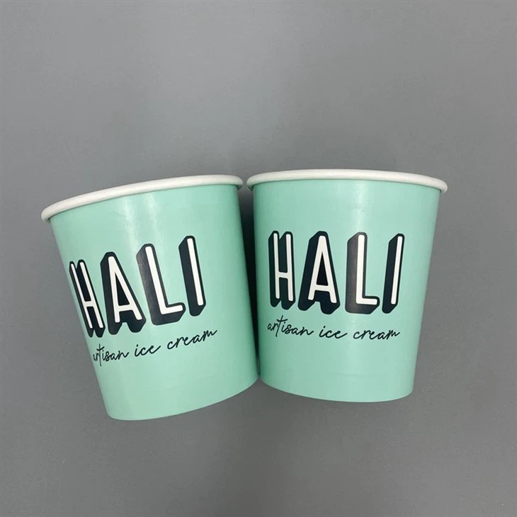 16oz Ice Cream Cups With Lids