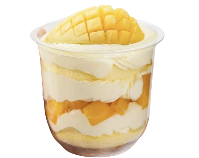Disposable PET Plastic Sundae Ice Cream Cup high quality